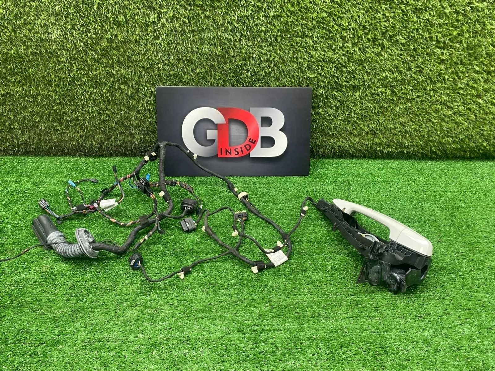 Ручка двери Bmw X5 22.10.2013 51217433843 F15 N57D30A, передняя левая