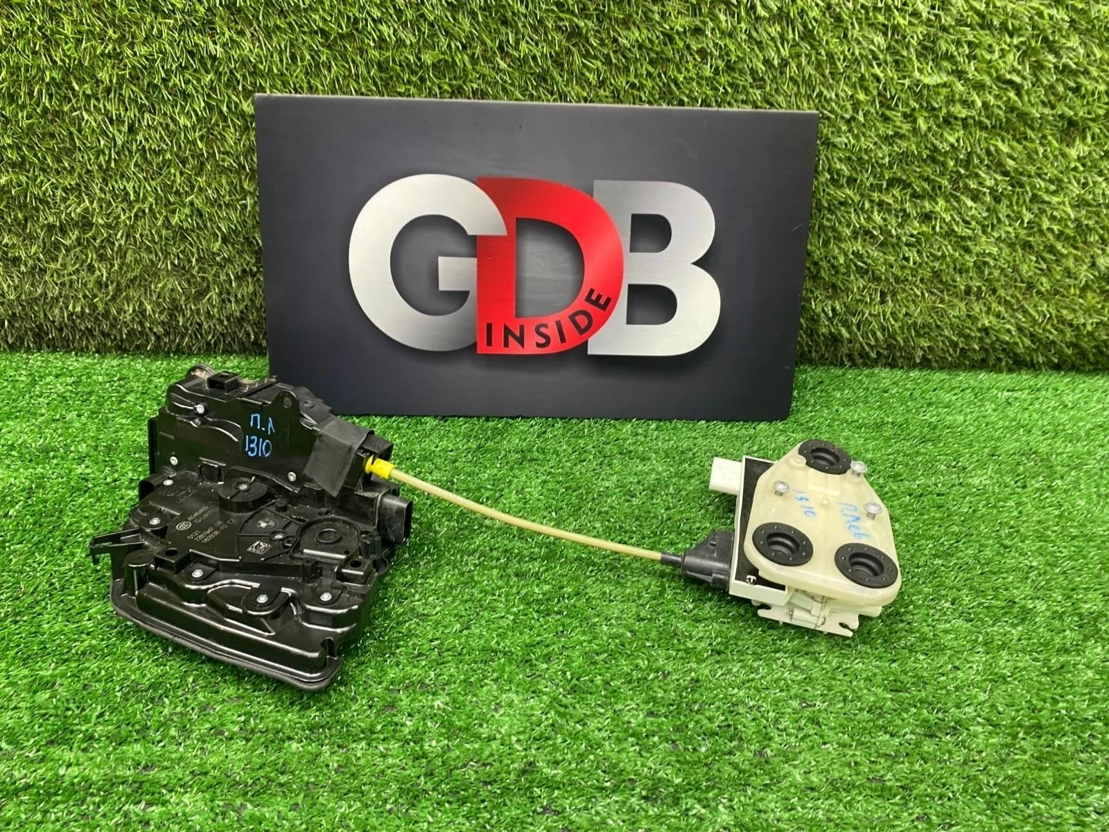 Замок двери BMW X5 22.10.2013 51217281947 F15 N57D30A, передний левый