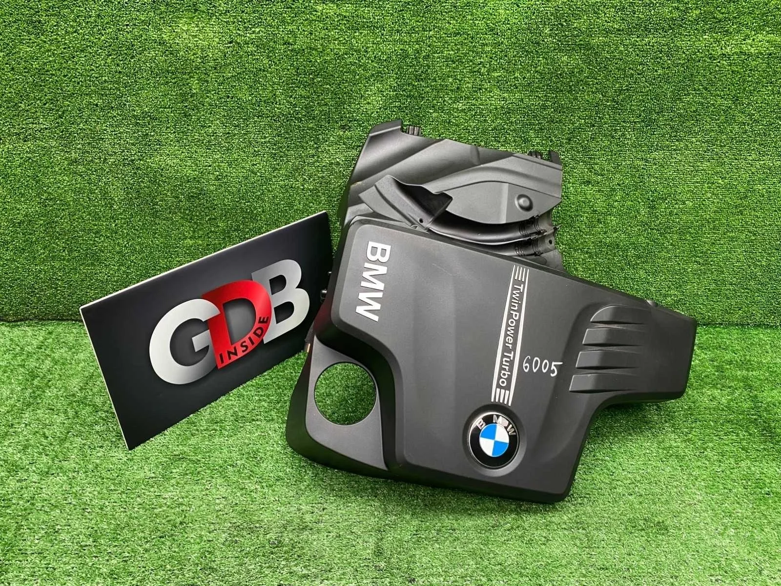 Декоративная накладка ДВС BMW X1 10.11.2011 11127589053 E84 N20B20A, передняя