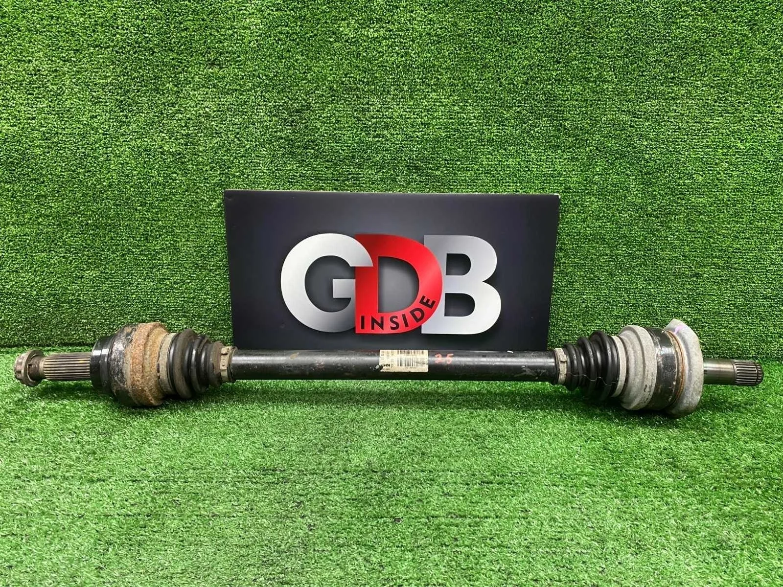 Привод BMW X5 17.09.2012 33208609838 E70 N57D30A, задний