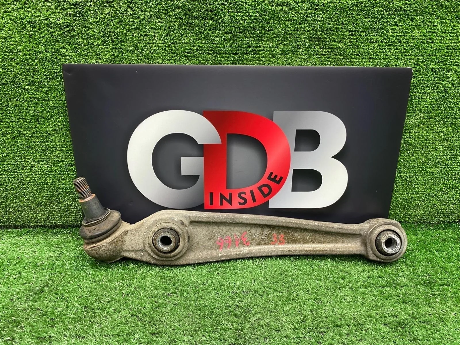 Рычаг подвески нижний Bmw X5 17.09.2012 31126771893 E70 N57D30A, передний левый