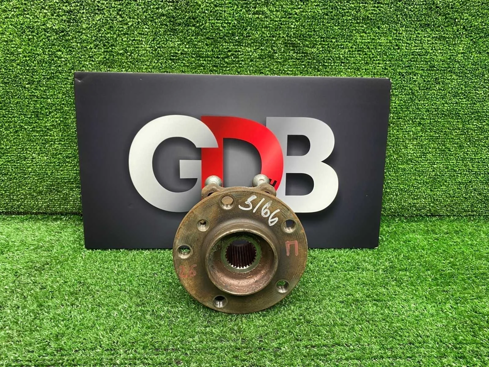 Ступица BMW X5 17.09.2012 31226882263 E70 N57D30A, передняя