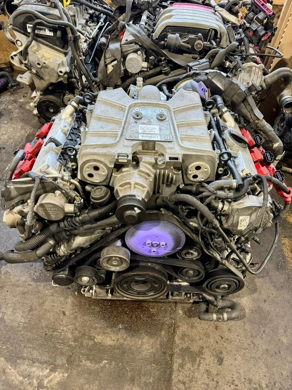 Двс сборе навесным cgw (из японии) Audi A7 2014