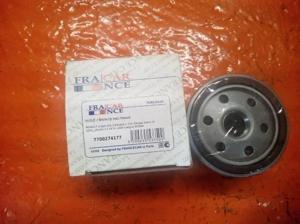 Фильтр масляный RENAULT FLUENCE 2009-2017 7700274177