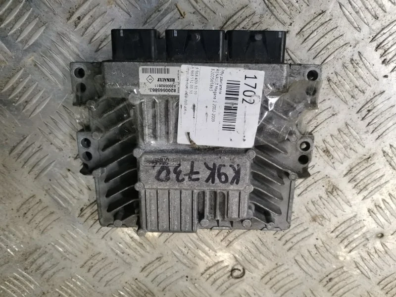 Блок управления двигателем RENAULT MEGANE 2003-2008 8200565863 1.5 DCI K9K