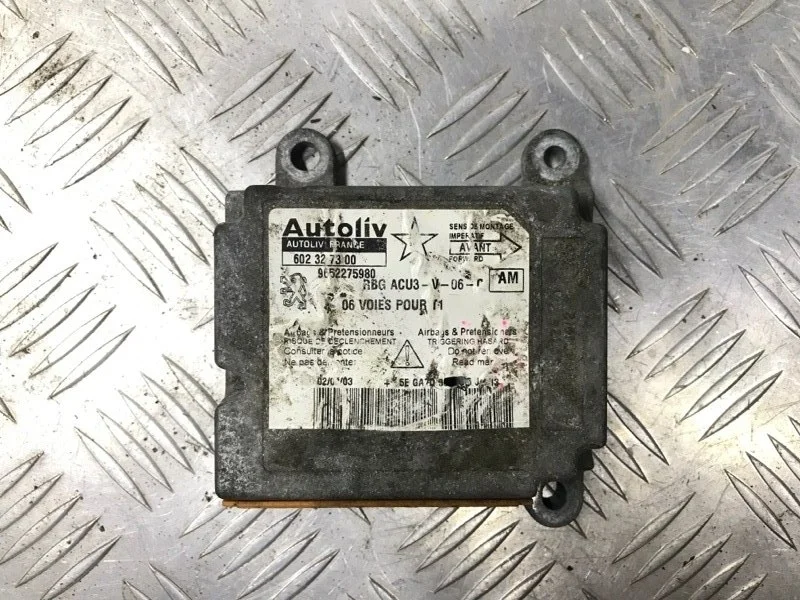 Блок управления AIR BAG PEUGEOT 206 1999-2009 9652275980
