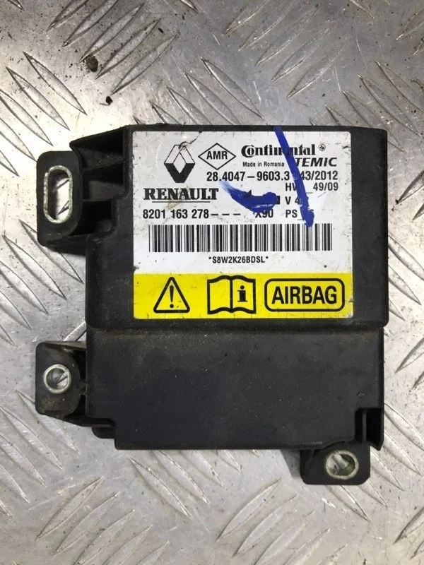 Блок управления AIR BAG RENAULT SANDERO 2009-202014 8201163278