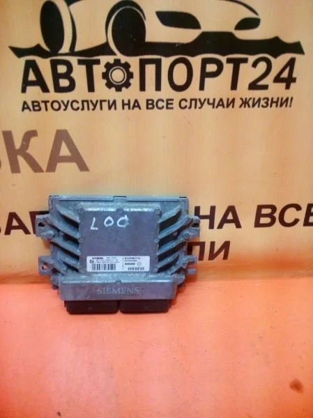 Блок управления двигателем RENAULT LOGAN 2004-2009 8200483732 LS0G 1.6 8V K7M