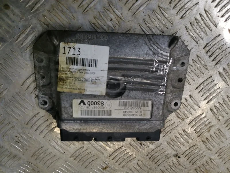 Блок управления двигателем RENAULT SCENIC 2003-2009 8200387138 1.4 16V