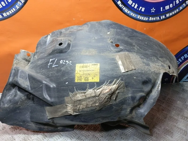 Подкрылок RENAULT FLUENCE 2009-2013 638430013R L30R K4M 838, передний левый