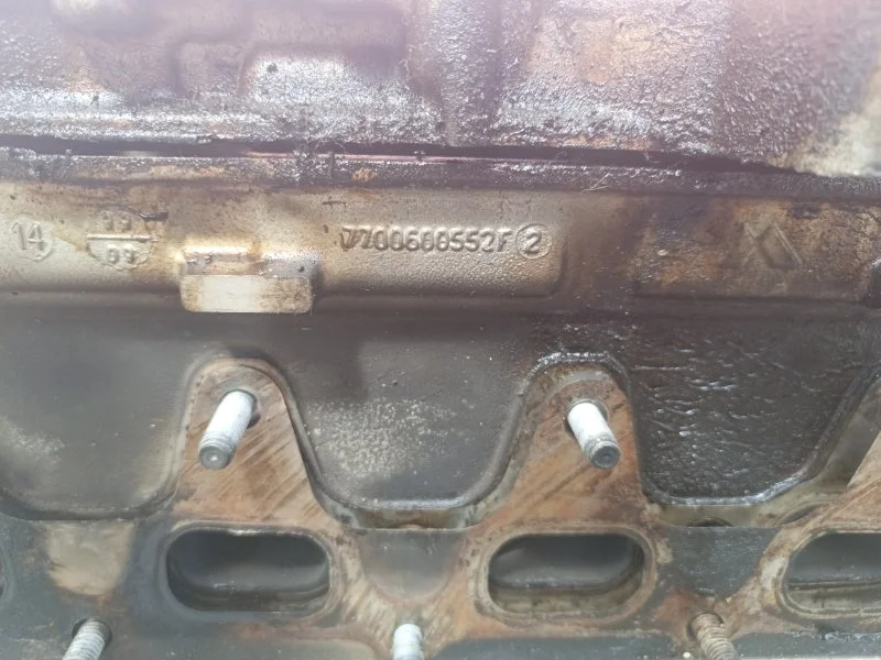 Головка блока цилиндров RENAULT SANDERO 2014-2018 7700600552F К4М