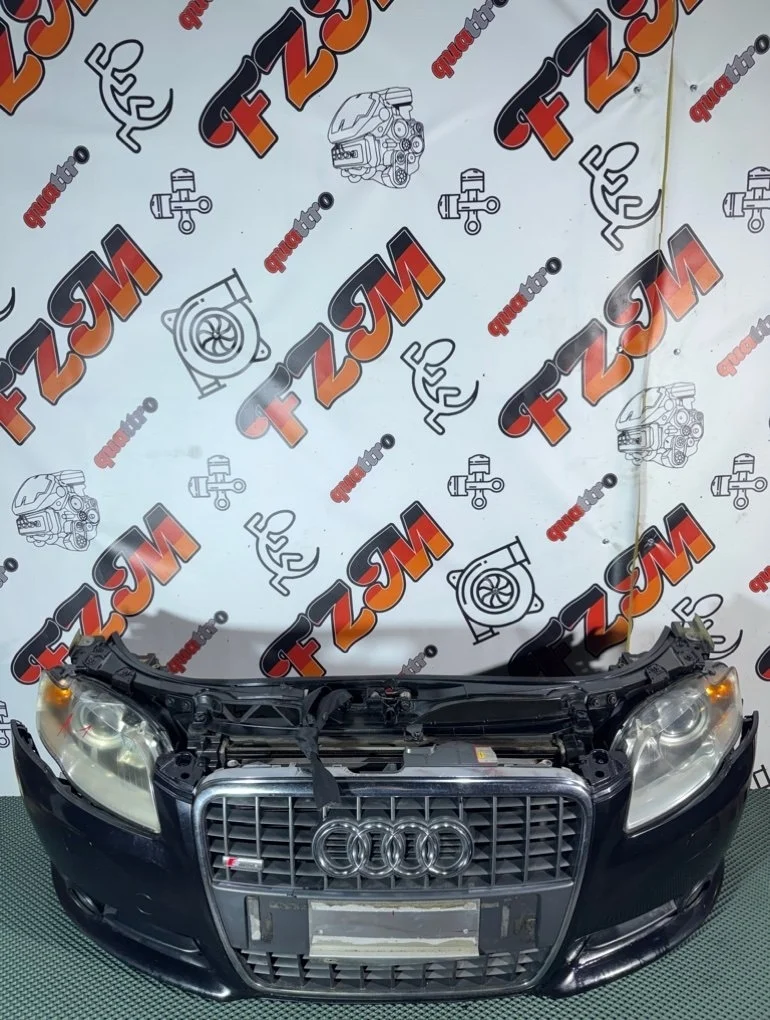 Ноускат/Nosecut Audi A4 8E0807105F B7 S-LINE 2004-2009, передний