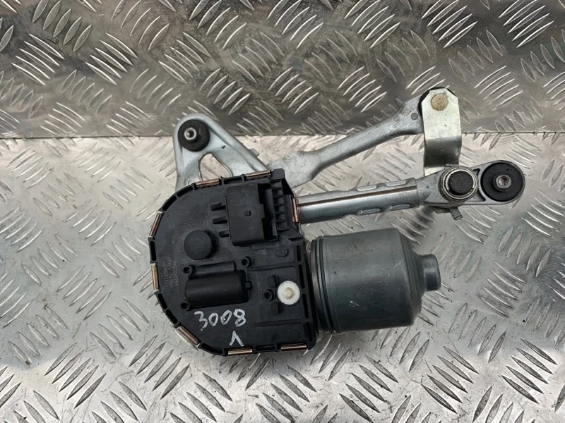 Мотор стеклоочистителя Peugeot 3008 2012 6405QA 1, передний левый