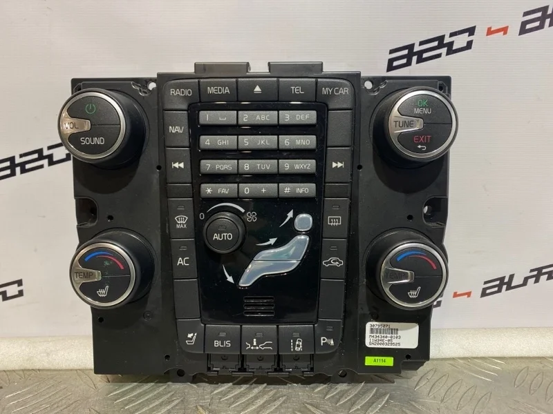 Блок управления климат-контролем Volvo S60 2012 30795271 2