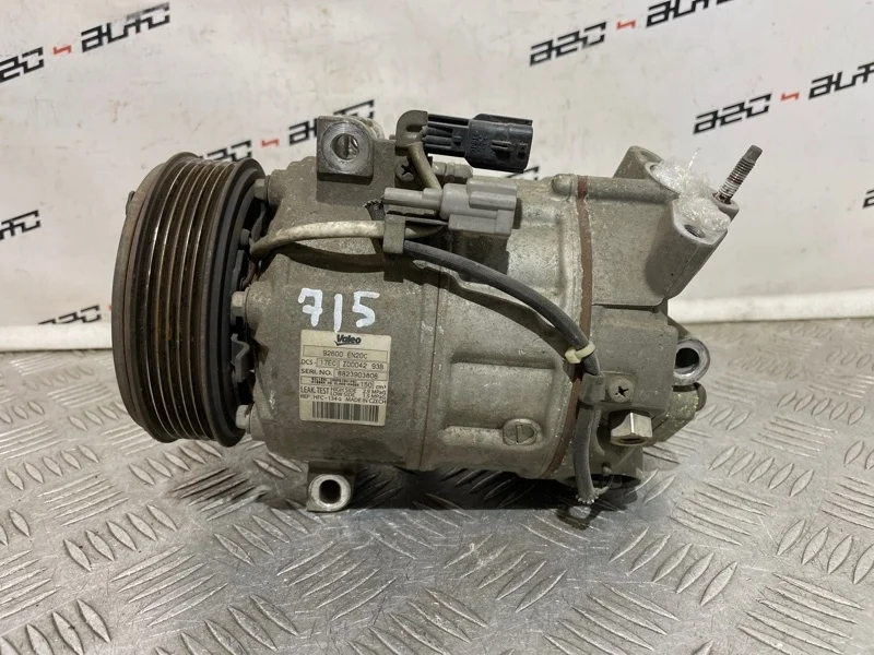 Компрессор кондиционера Nissan Qashqai 92600EN20C J10 MR20DE