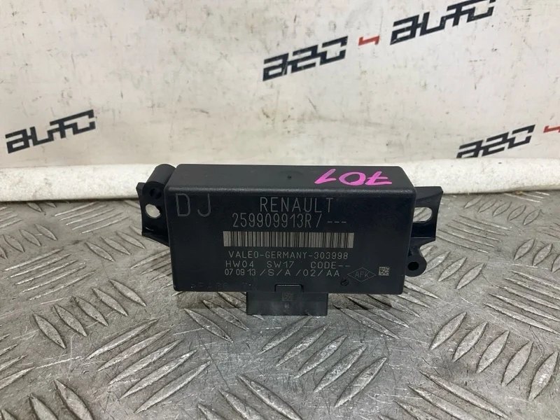 Блок управления парктрониками Renault Megane 2014 259909913R 3 2.0