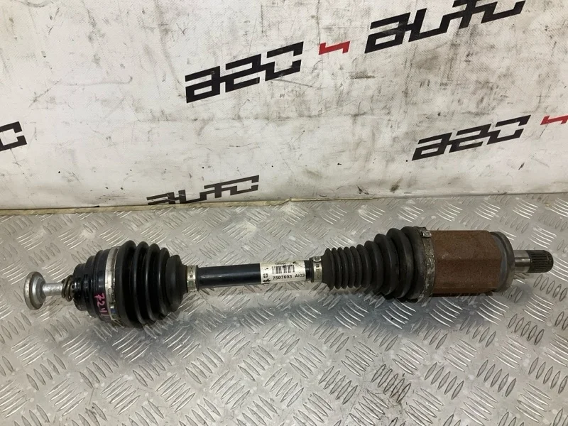 Приводной вал BMW 3 2013 31607597693 F30 N20B20B, передний левый