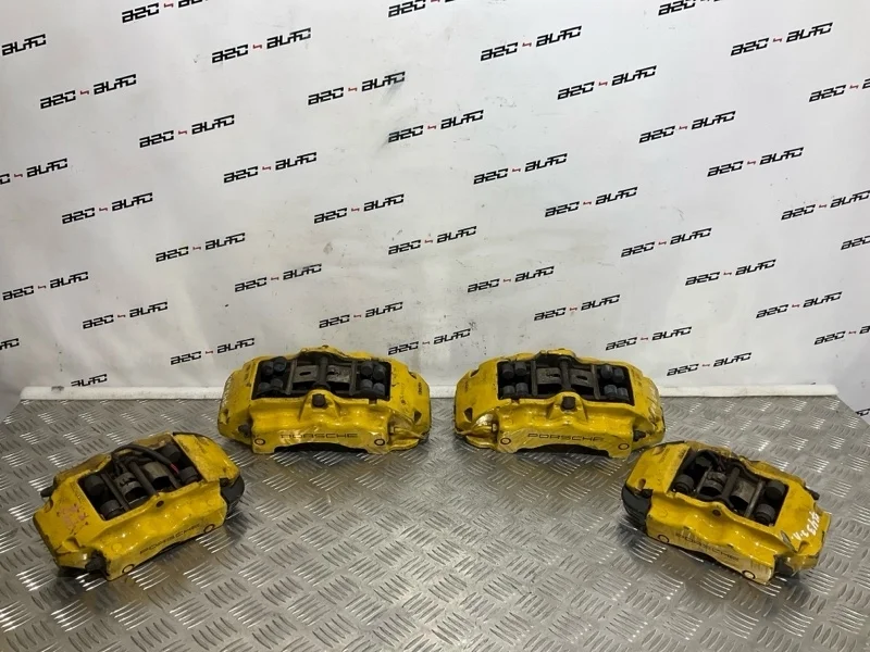 Суппорт тормозной Porsche Cayenne 2006 95535142153 955 M48.50