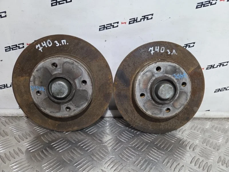 Диск тормозной Citroen C3 2012 424932 2 EP6C, задний