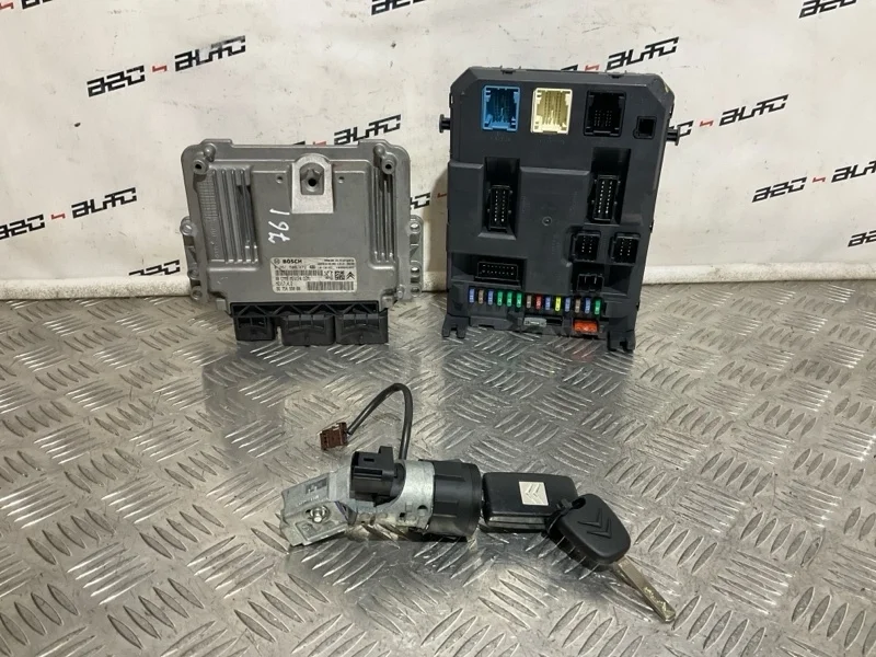 Стартовый комплект ЭБУ Citroen C3 2011 9675495080 EP6C