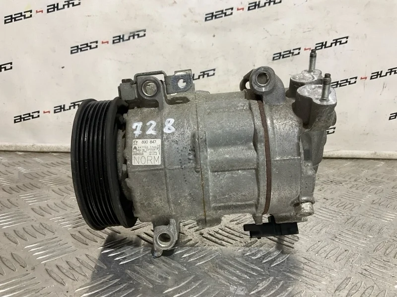 Компрессор кондиционера Peugeot 3008 2012 648740 1 EP6CDT