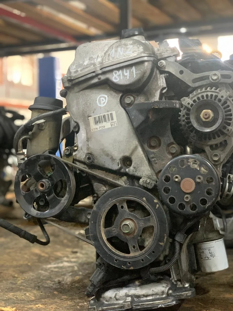 Двигатель TOYOTA ALLEX 1NZ-FE NCP10 T238141