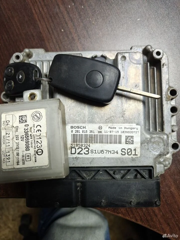 Блок управления двигателем фиат дукато 244