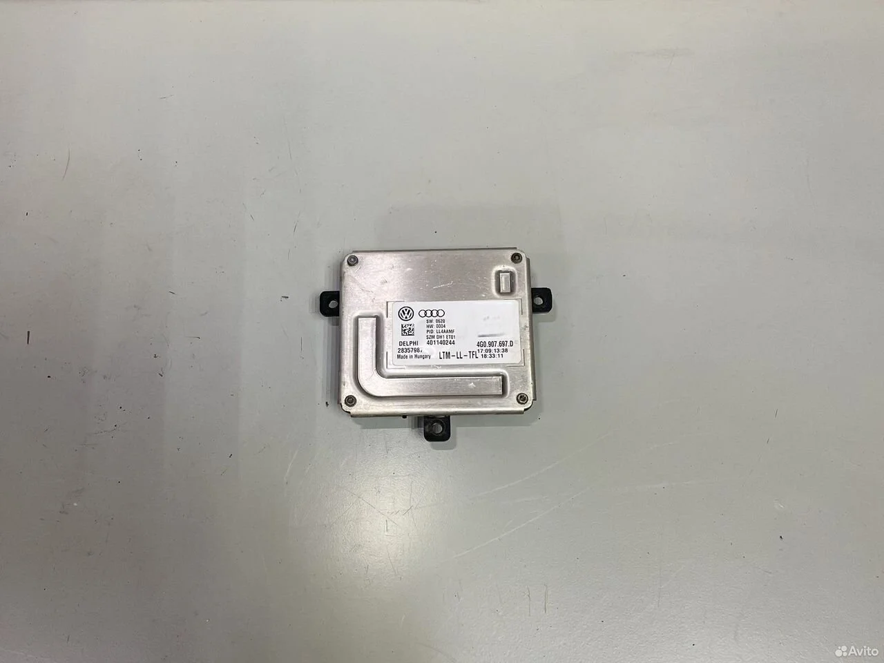 Блок управления фарой 4g0907697d audi a6 c7 4g