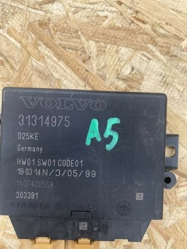 Блок управления парктрониками Volvo XC60 2014 31314975