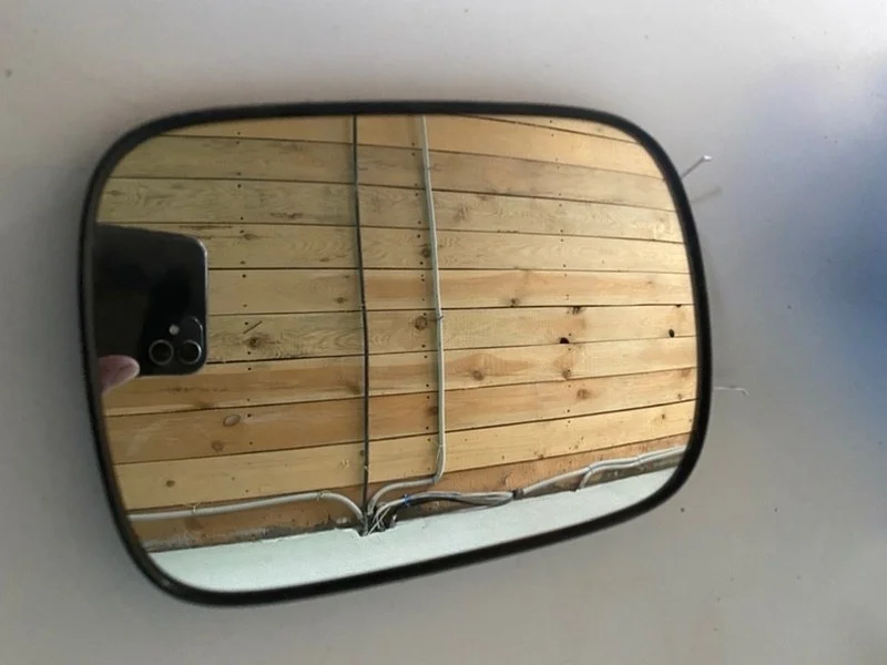 Зеркальный элемент Volvo 8650150, правый