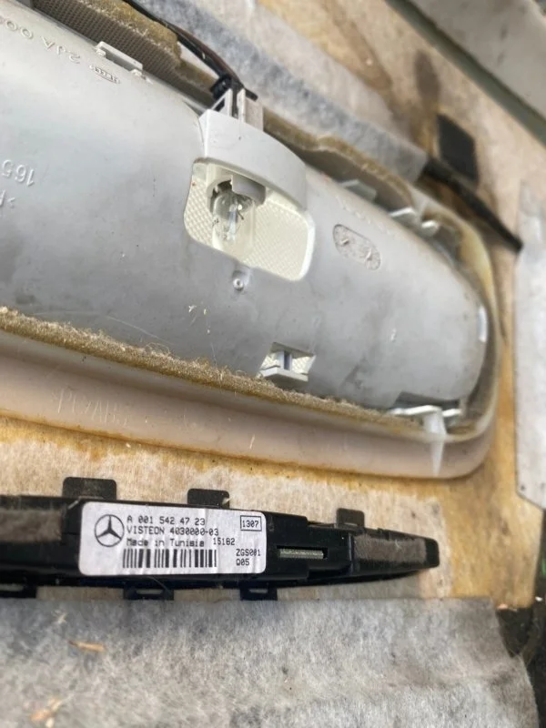 Индикатор парктроника Mercedes 2015 A0015424723 W207, задний