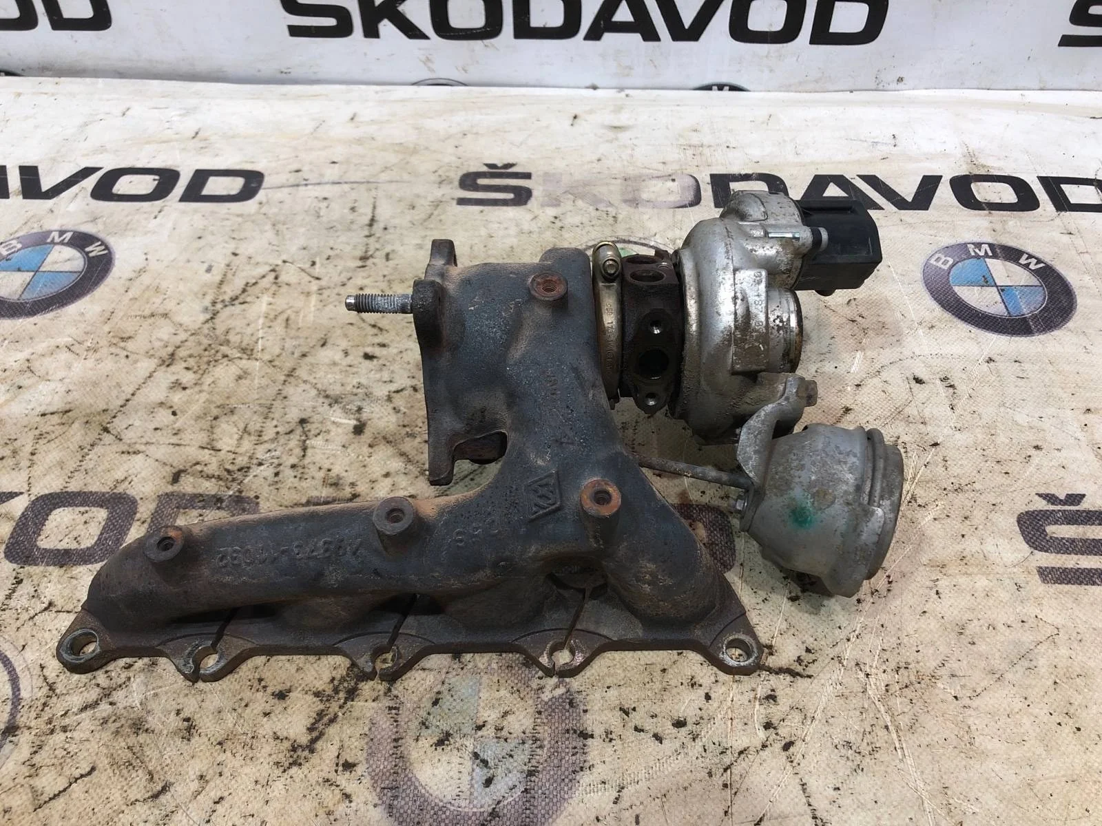 Турбина Skoda Octavia 2009 03C145702A A5 (1Z) 1.4 CAXA