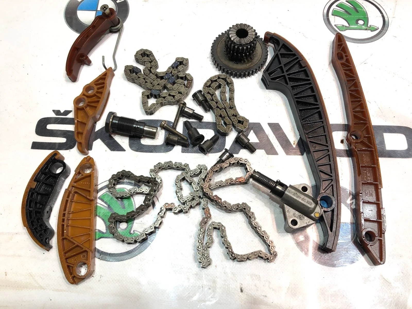 Комплект цепи ГРМ Skoda Octavia 2014 06K109467IT A7 (5E) 1.8 CJSA