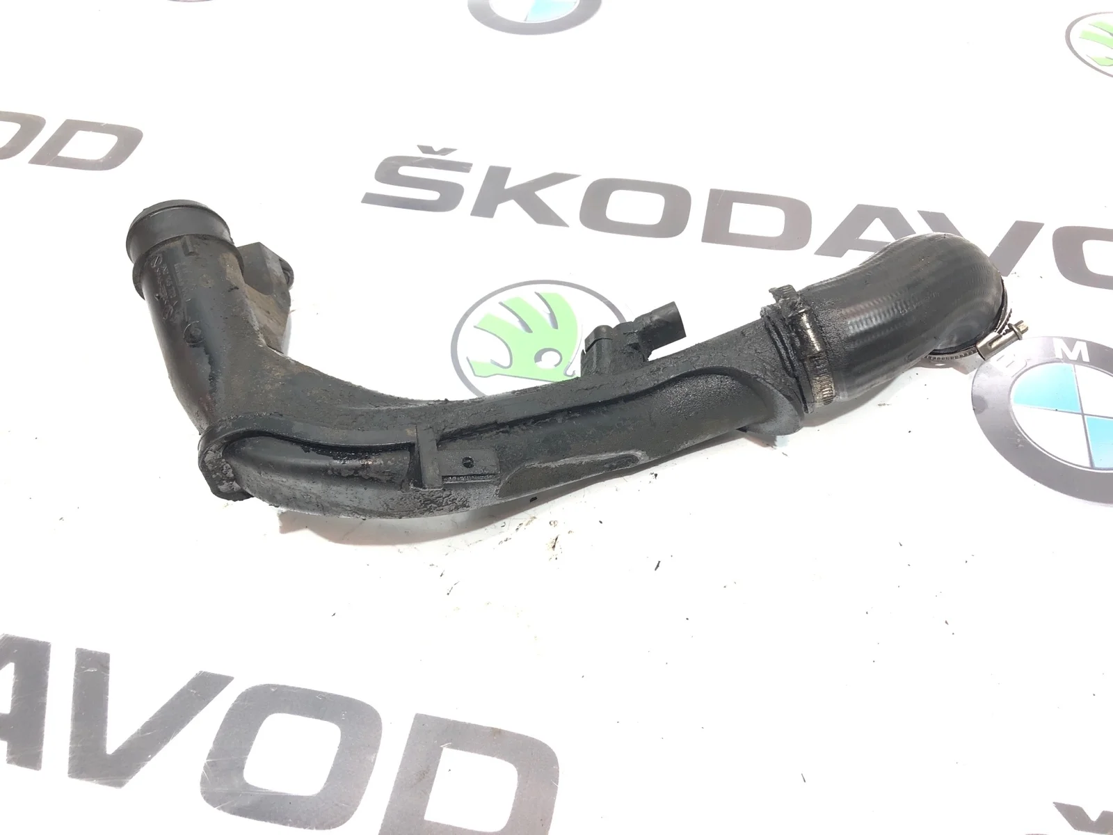 Патрубок интеркулера Skoda Octavia RS 2010 5N0145770A A5 (1Z) 2.0 CEGA