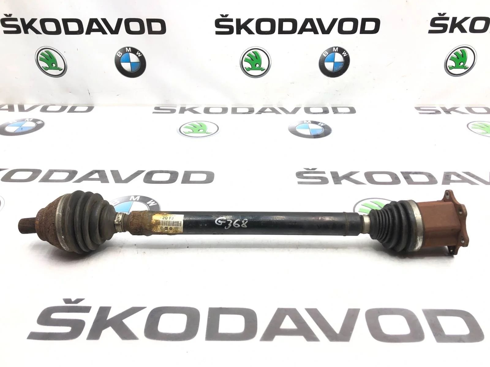 Привод DSG6 Skoda Octavia RS 2010 1K0407272QF A5 (1Z) 2.0 CEGA, передний правый