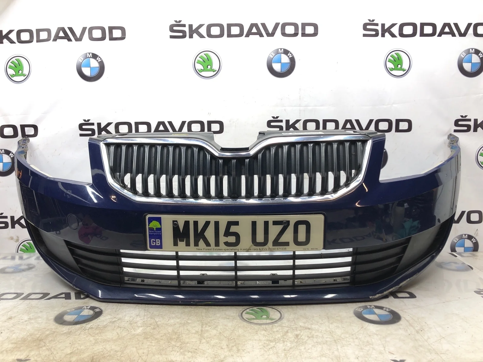 Бампер Skoda Octavia 2015 5E0807217 A7 (5E) 1.2 CJZA, передний