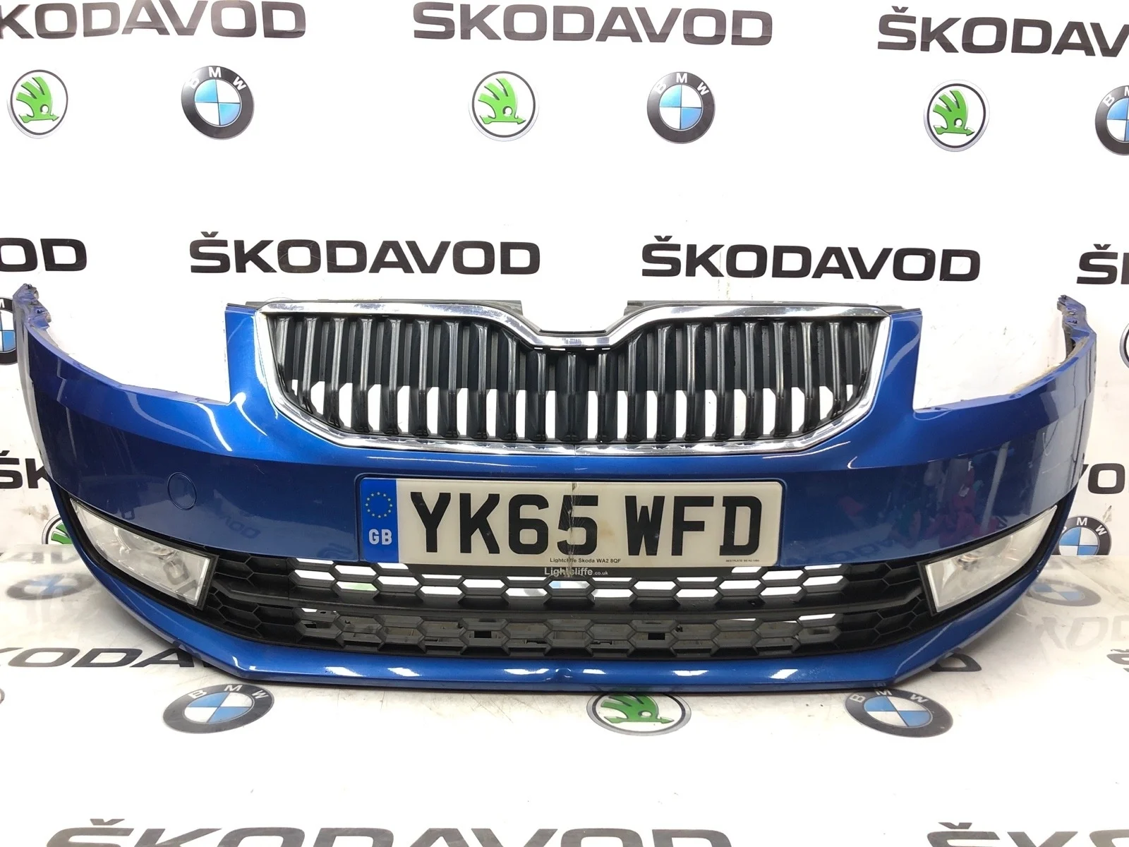 Бампер Skoda Octavia 2016 5E0807217 A7 (5E) 1.6 CXXB, передний