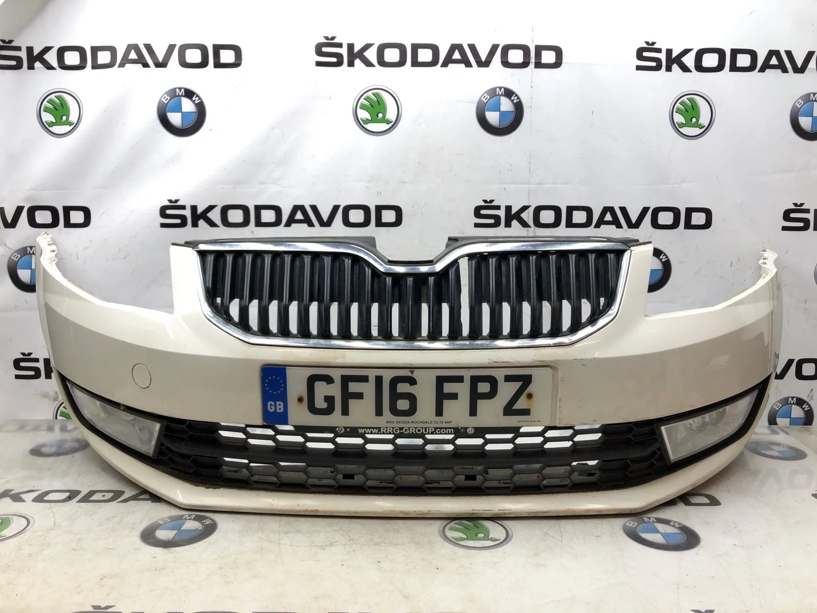 Бампер Skoda Octavia 2016 5E0807217 A7 (5E) 1.6 CXXB, передний