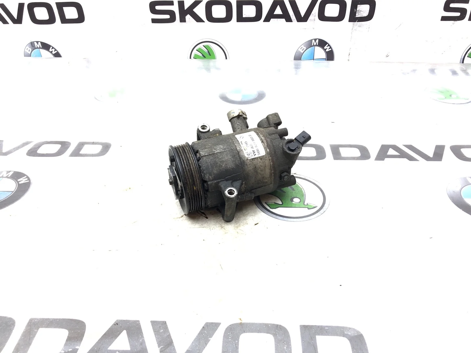 Компрессор кондиционера Skoda Octavia 2016 5Q0820803D A7 (5E) 1.6 CXXB
