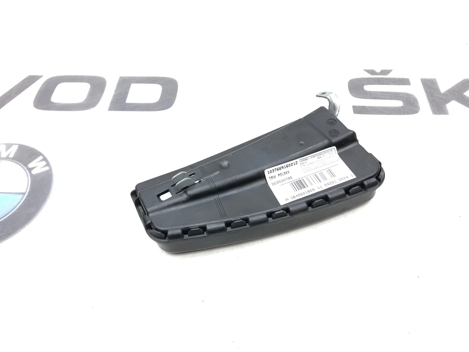 Подушка безопасности в сидение Mercedes-Benz ML 2009 A1648601805 W164 3.0 OM642.940, передняя правая