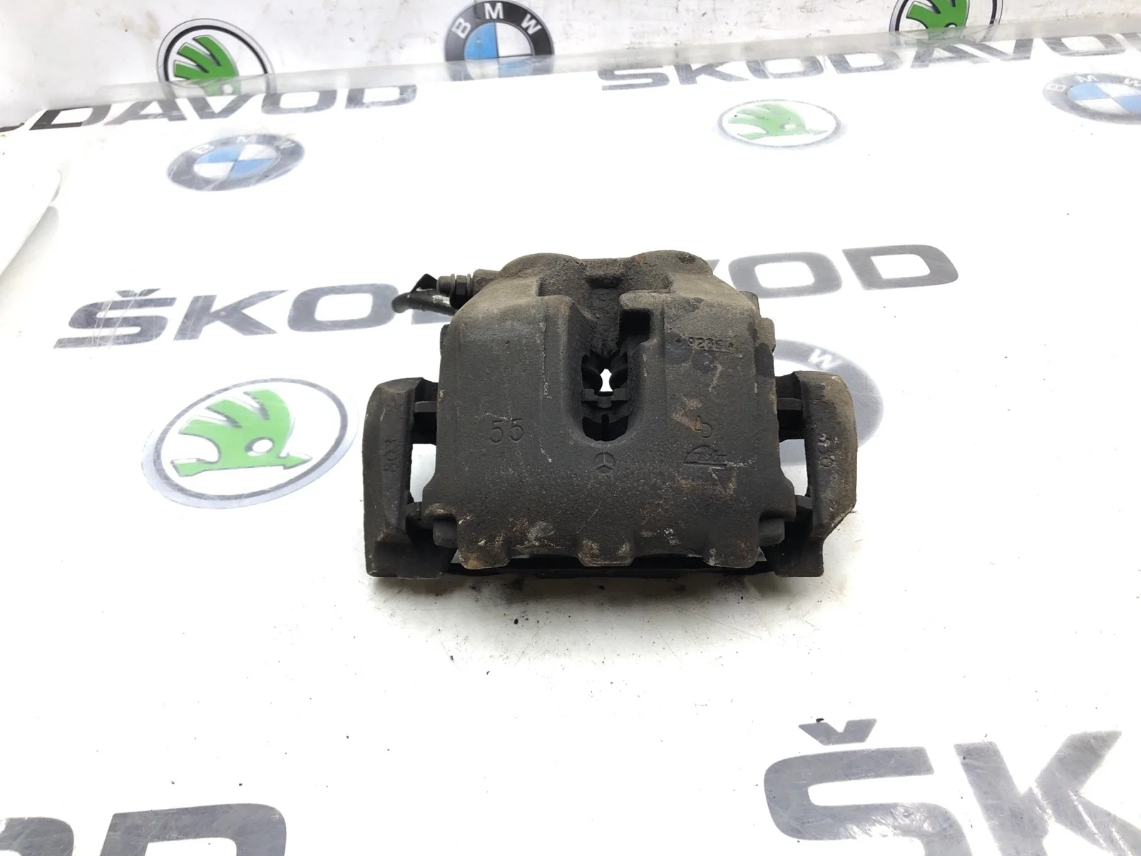 Суппорт тормозной Mercedes-Benz ML 2009 A1644202383 W164 3.0 OM642.940, передний левый