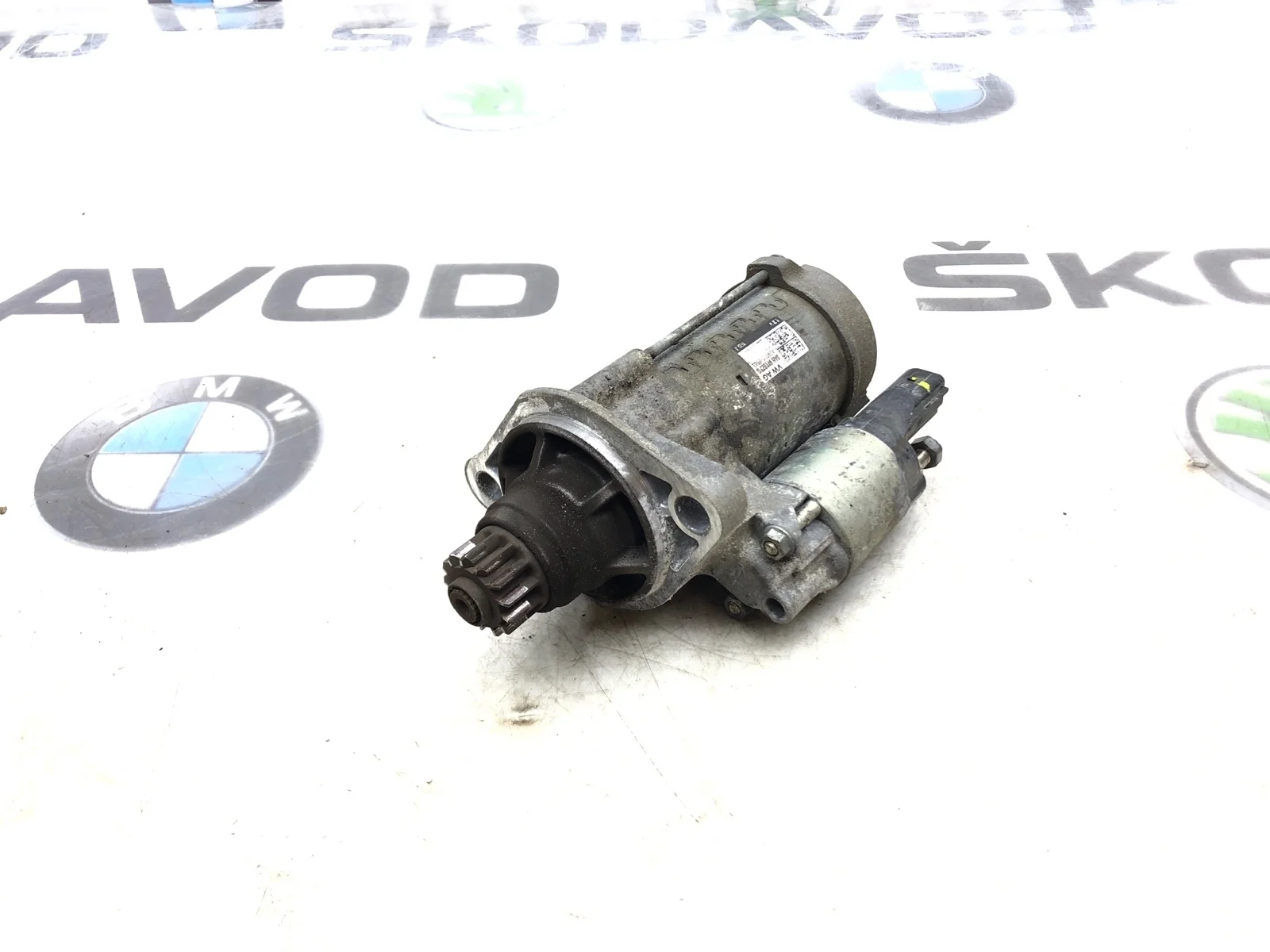 Стартер МКПП Skoda Octavia 2015 0AH911023G A7 (5E) 1.2 CJZA