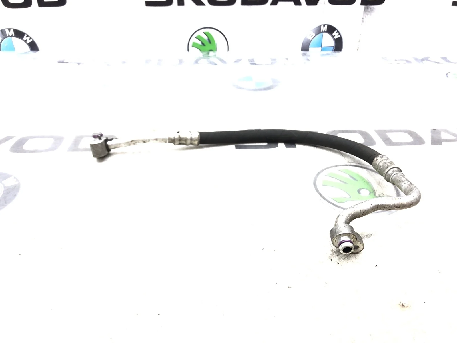 Шланг кондиционера короткий Skoda Octavia RS 2010 1K0820721BL A5 (1Z) 2.0 CCZA