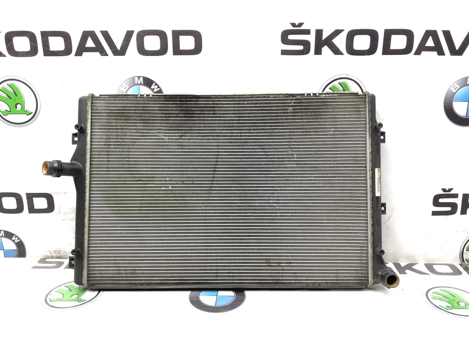 Радиатор охлаждения двигателя Skoda Octavia RS 2010 1K0121251DM A5 (1Z) 2.0 CEGA