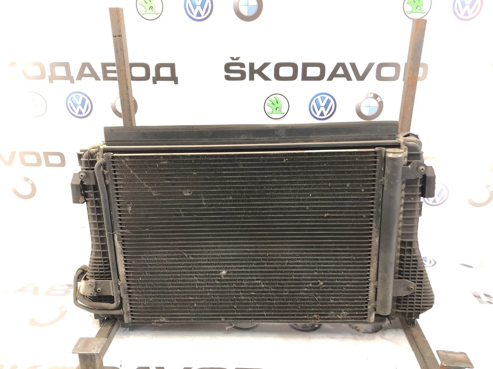 Кассета радиатора Skoda Octavia 2012 5K0121251F A5 (1Z) 1.8 CDAB