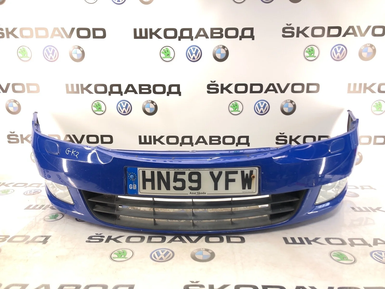 Бампер Skoda Octavia 2010 1Z0807221M A5 (1Z) 1.4 CAXA, передний