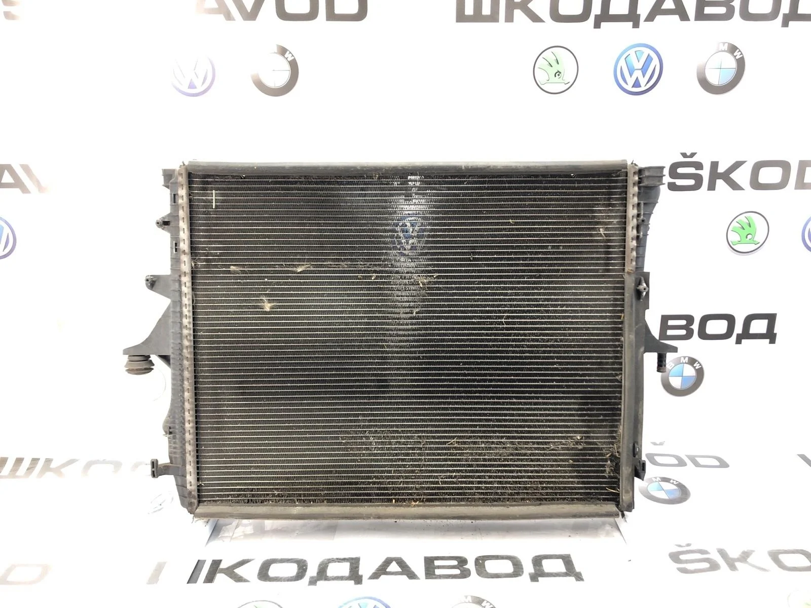 Радиатор охлаждения двигателя Volkswagen Touareg 2007 7L6121253B 1 GP РЕСТАЙЛИНГ 3.0 BKS