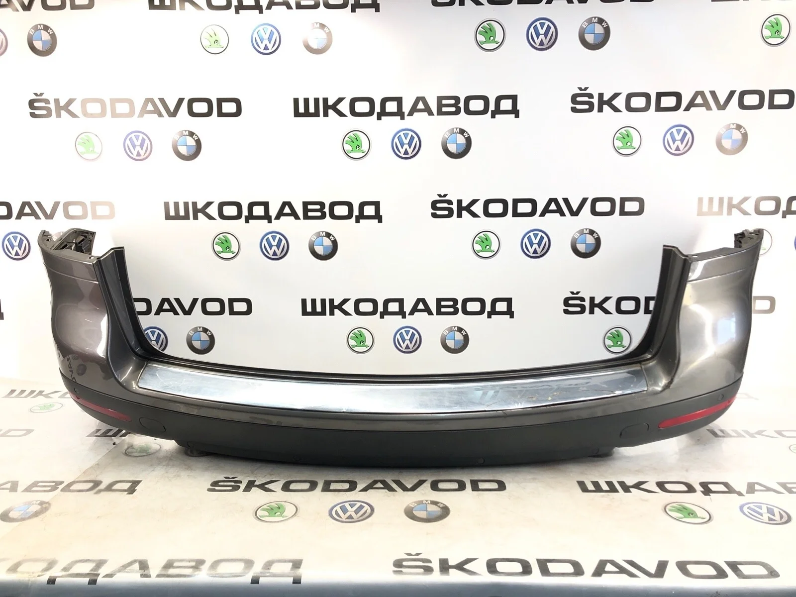 Бампер Volkswagen Touareg 2007 7L6807421 1 GP РЕСТАЙЛИНГ 3.0 BKS, задний