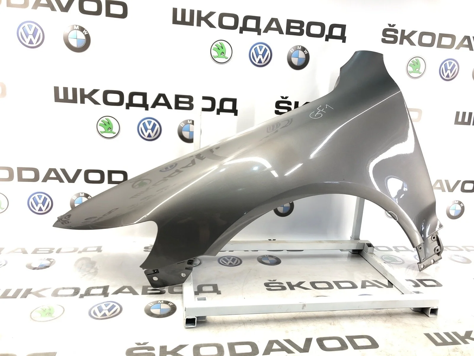 Крыло Volkswagen Touareg 2007 7L6621105G 1 GP РЕСТАЙЛИНГ 3.0 BKS, переднее левое