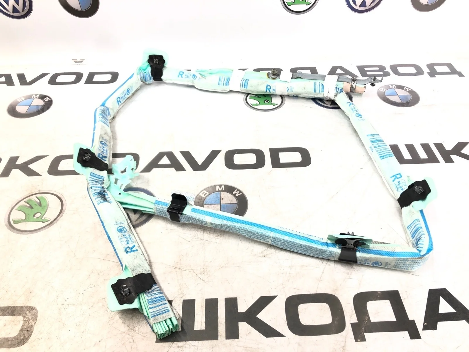 Подушка безопасности потолка шторка Skoda Octavia 2015 5E0880742 A7 (5E) 2.0 CKFC, правая